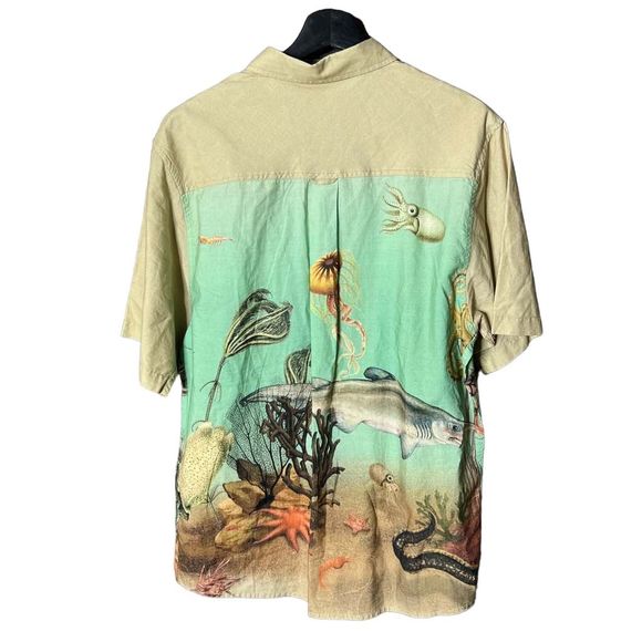 KAVU Ocean Button Down Shirt Large - Picture 1 of 2
